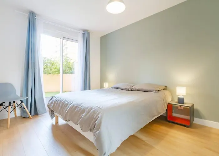 2 Terrasse Parking Centre Gare شقة