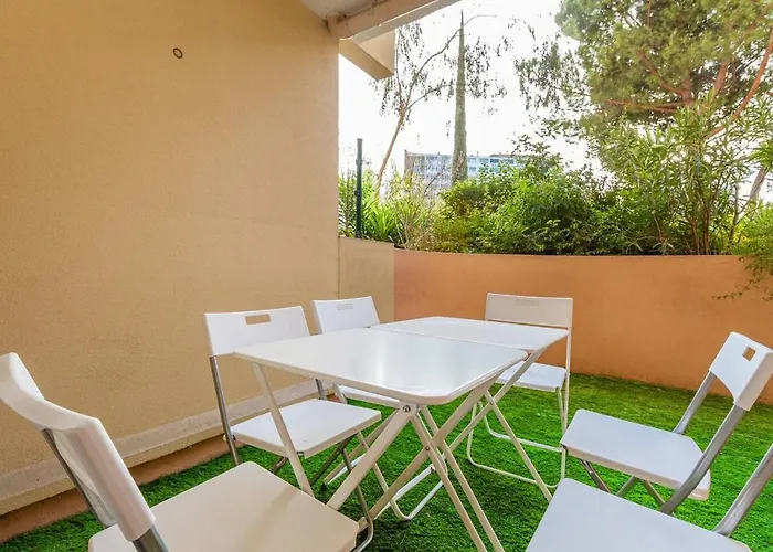 Appartement 2 Terrasse Parking Centre Gare *